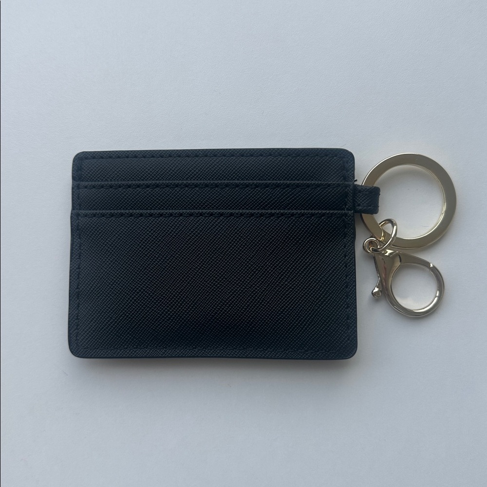 Spartina 449 Black Key Chain Card Holder - Picture 3 of 5